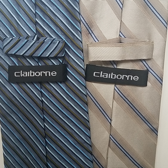 Two Liz Claiborne Ties. - Picture 2 of 2